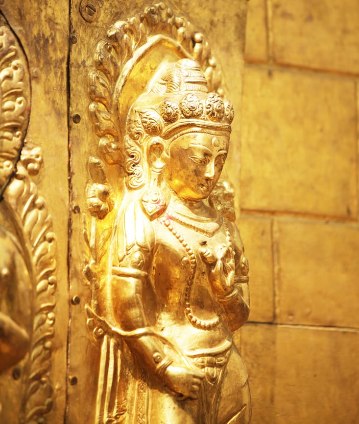 Gold Statue